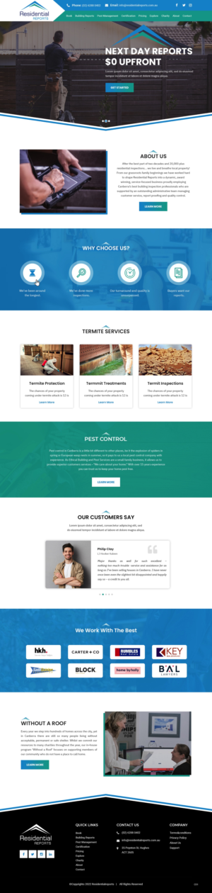 Web Design by pb for this project | Design: #28062362