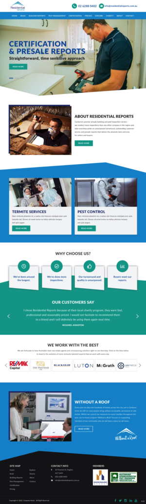 Web Design by pb for this project | Design: #28062364