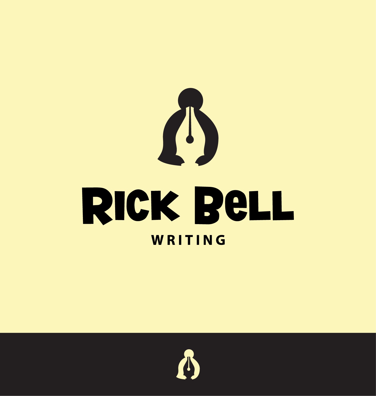 Logo Design for Rick Bell Writing by Kira.graphics | Design #28056004