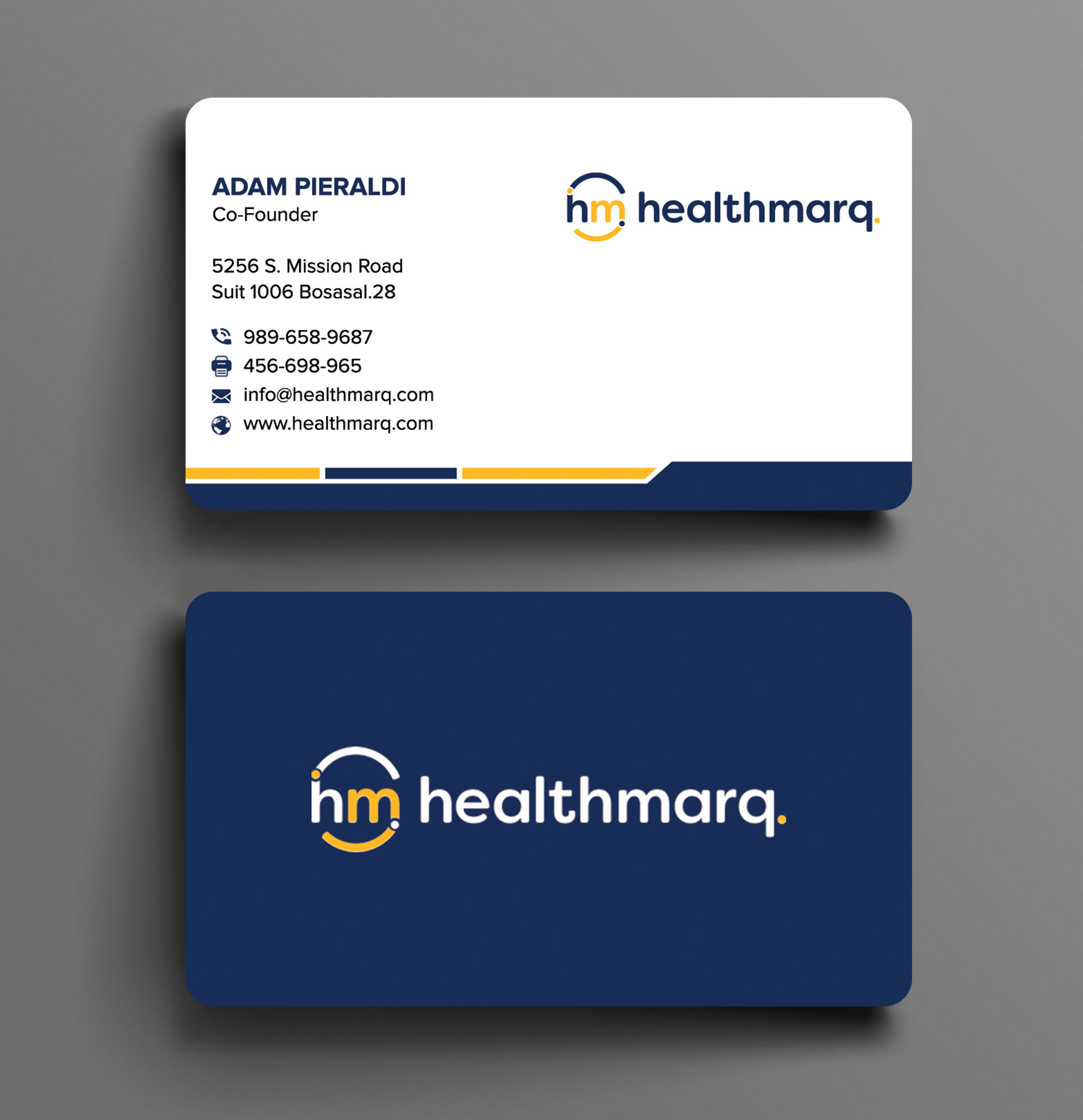 Business Card Design by sadikul islam for this project | Design #28072531