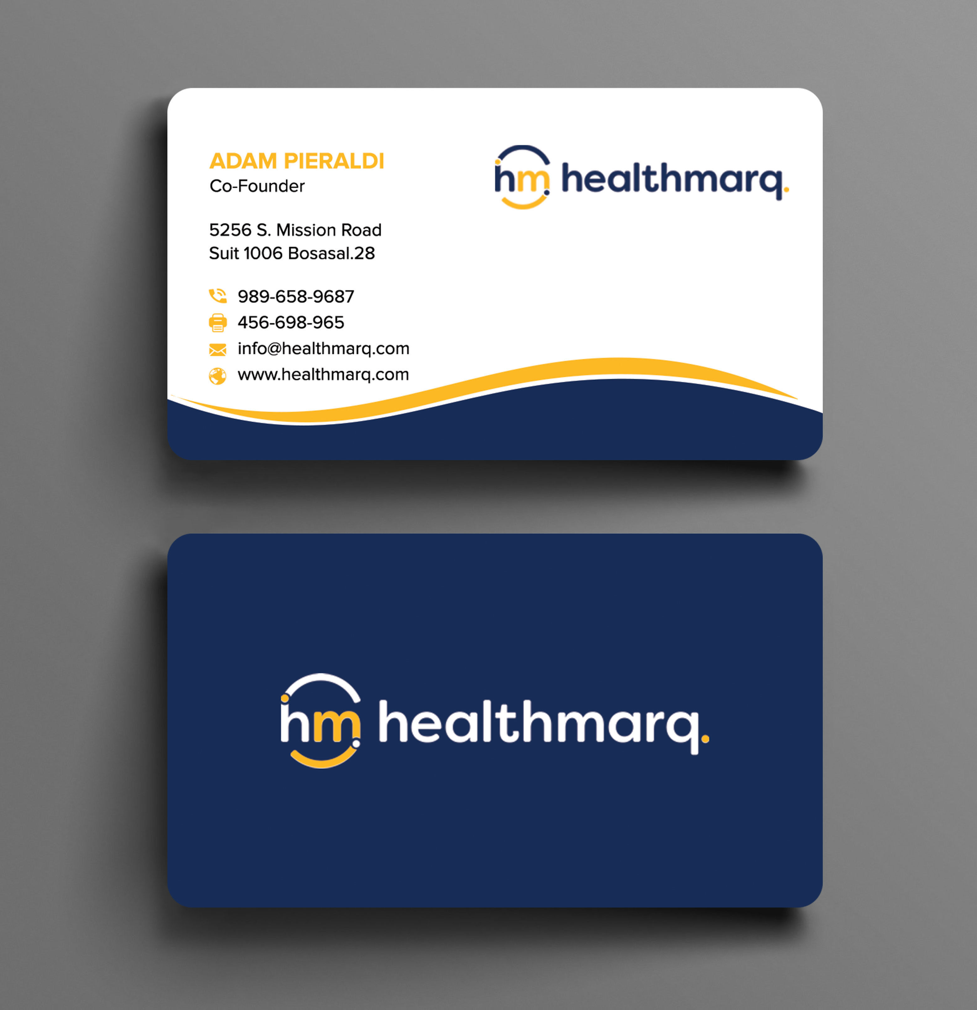 Business Card Design by sadikul islam for this project | Design #28072545