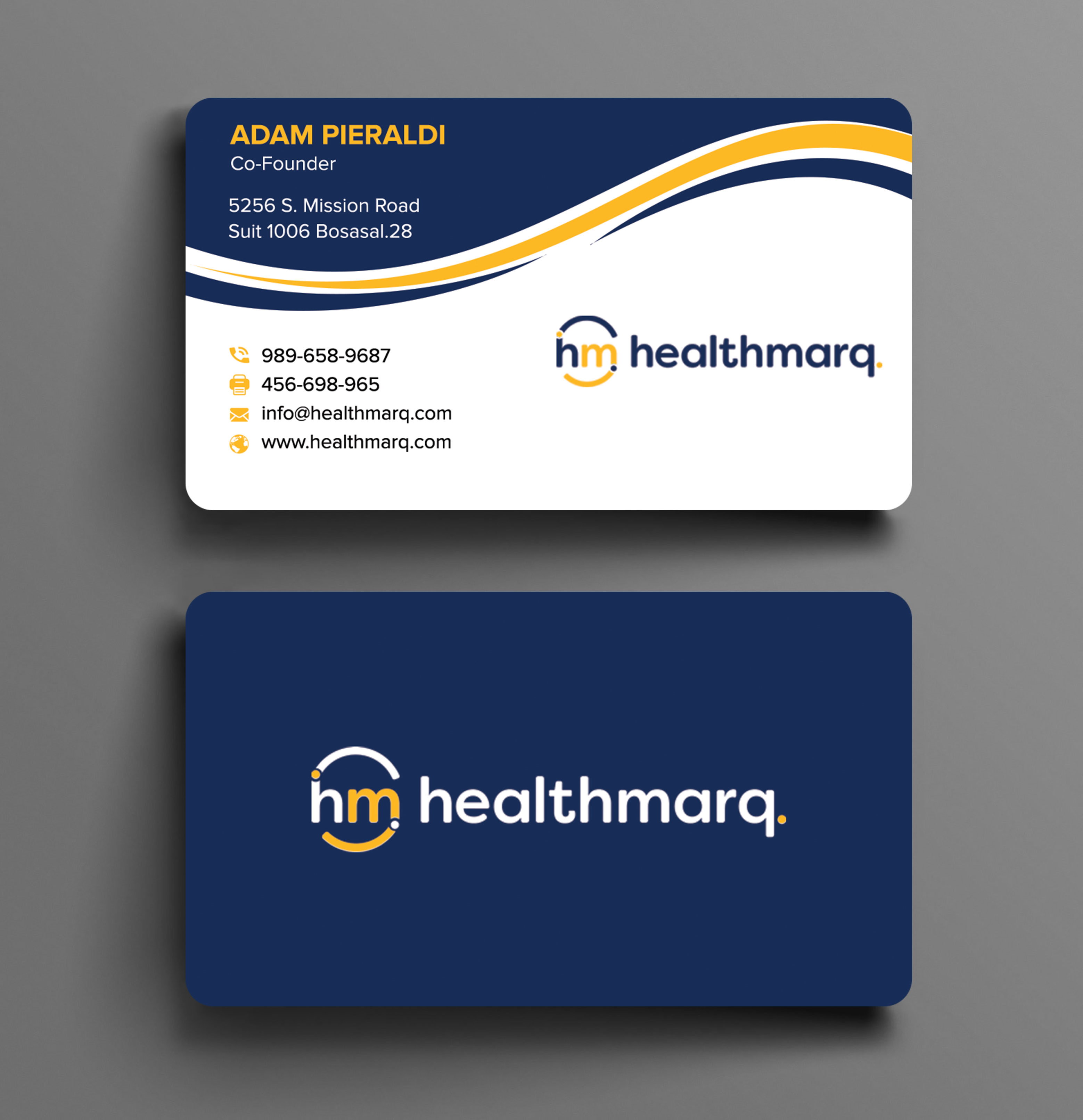 Diseño de Tarjeta de Presentación por sadikul islam para este proyecto | Diseño #28072587