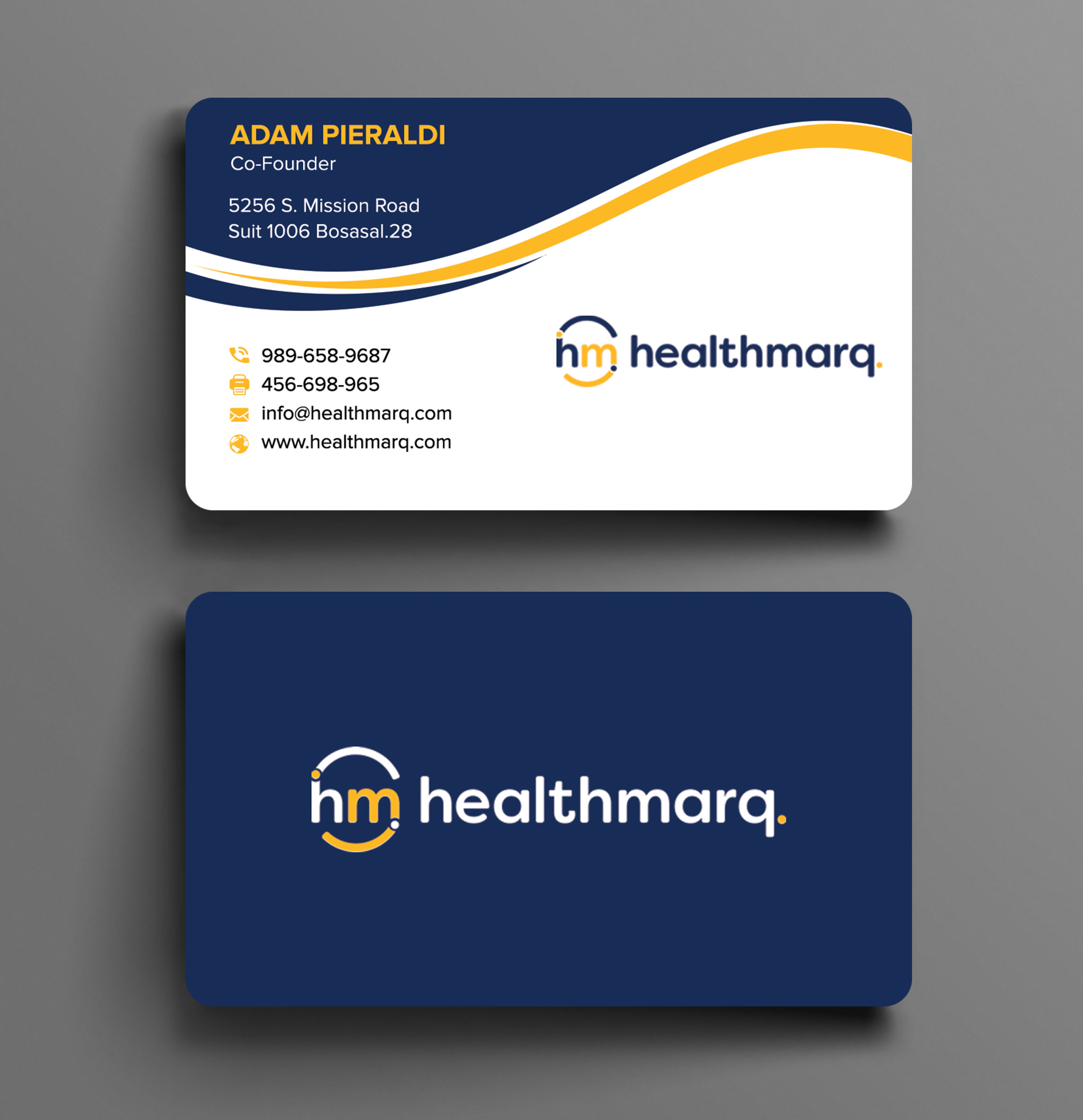 Diseño de Tarjeta de Presentación por sadikul islam para este proyecto | Diseño #28072596