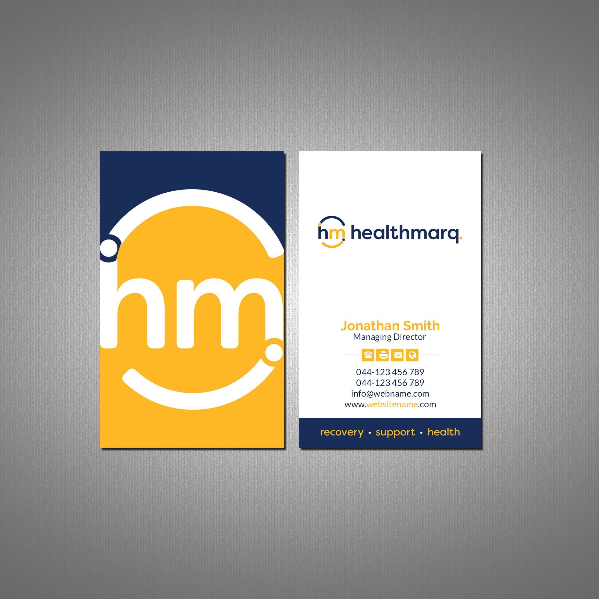 Business Card Design by Creations Box 2015 for this project | Design #28060773