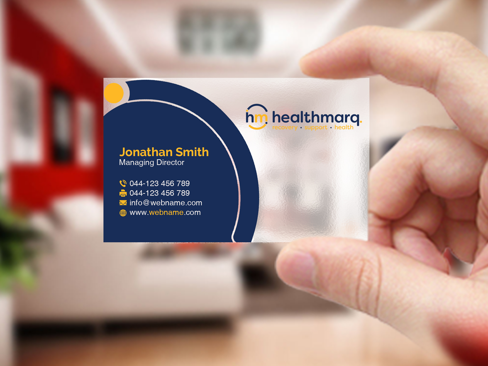 Business Card Design by Creations Box 2015 for this project | Design #28060785