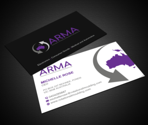 Diseño de Tarjeta de Presentación por Creations Box 2015 para Association of Rotational Moulders Australasia | Diseño: #28054625
