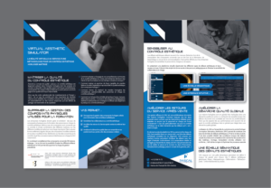 Brochure commercial de Virtual Aesthetic Simulator