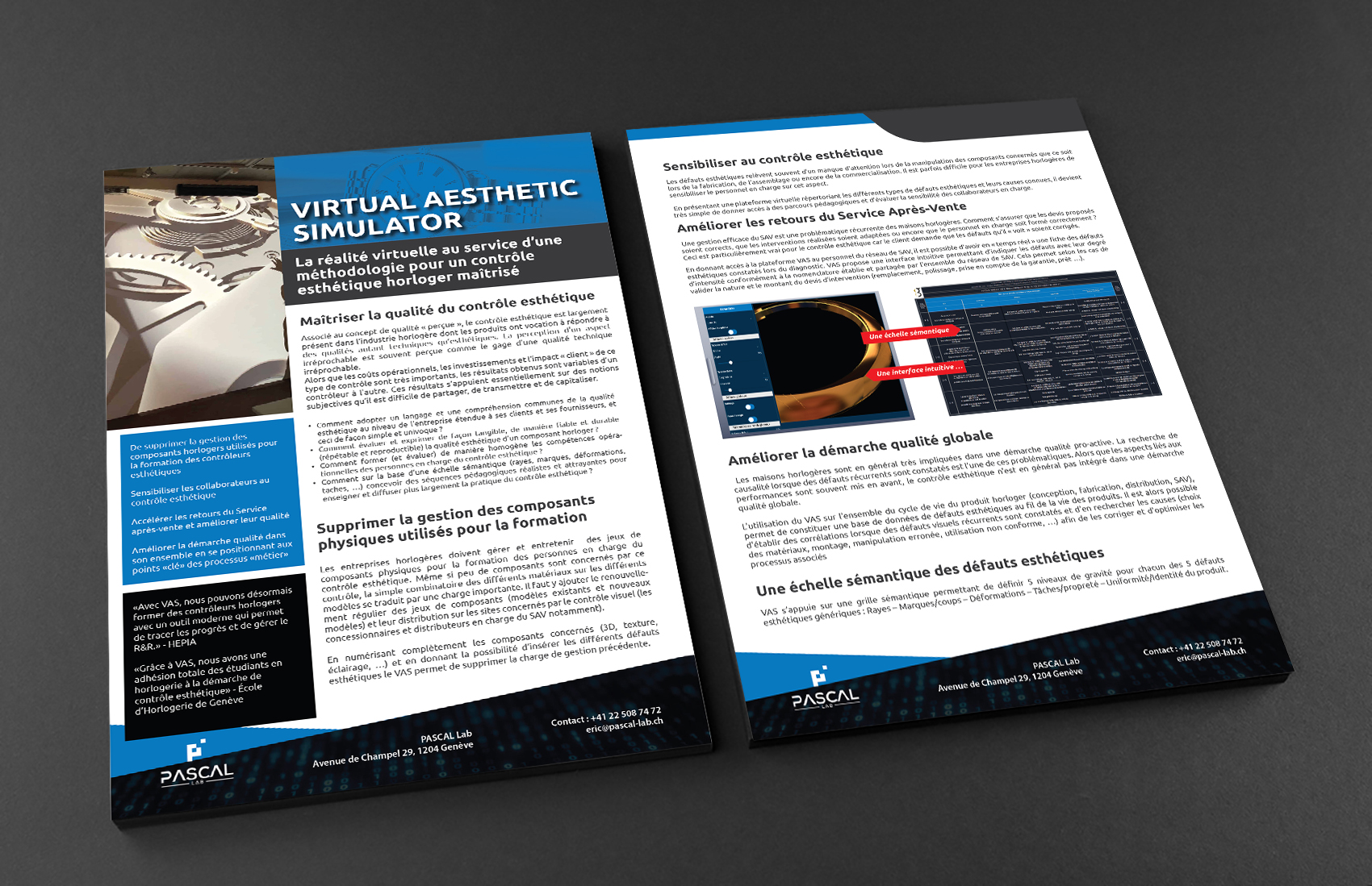 Brochure Design by Deziners Zone for PASCAL Lab | Design #28059441