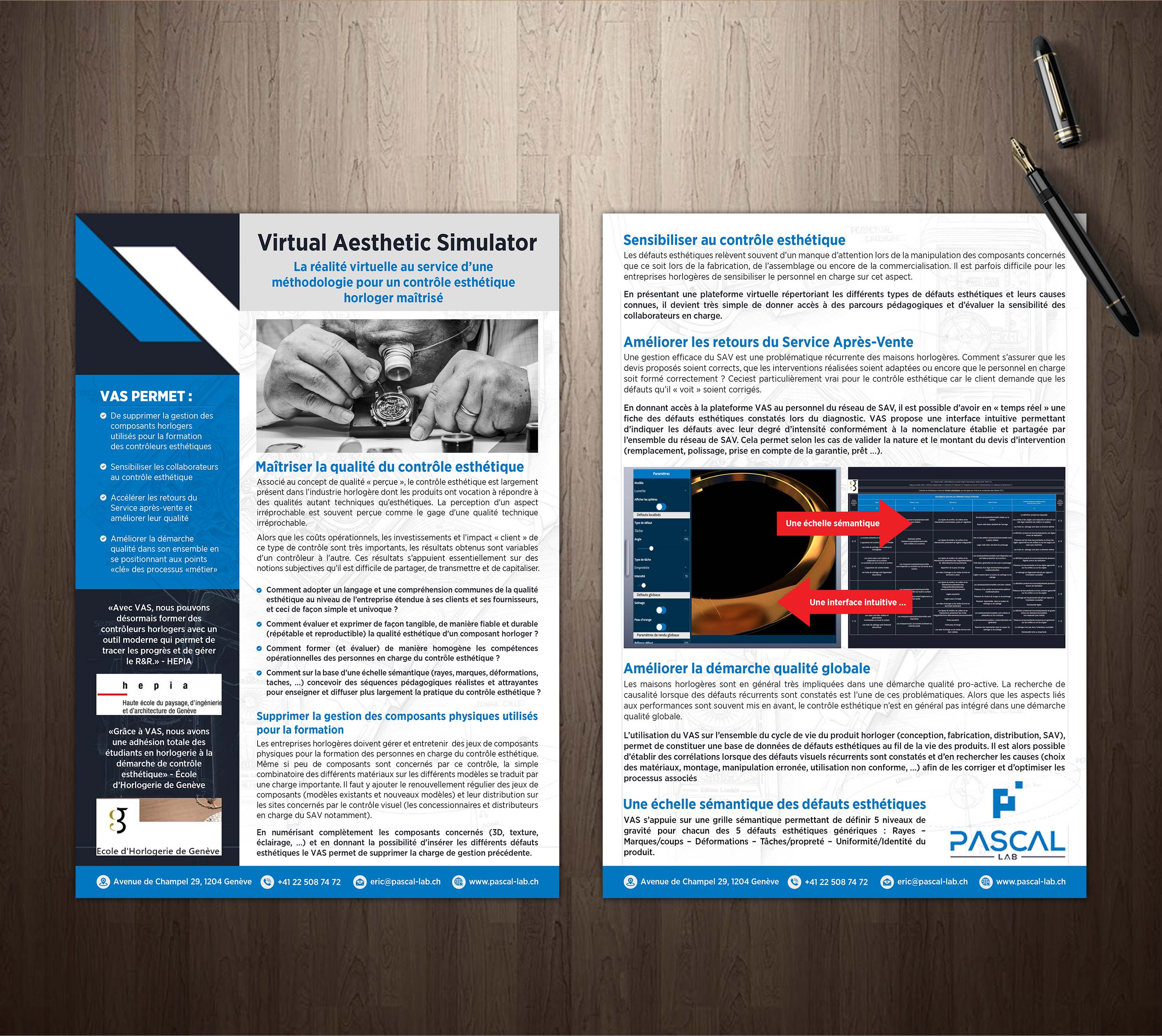 Brochure Design by GraphicsGuru for PASCAL Lab | Design #28063388