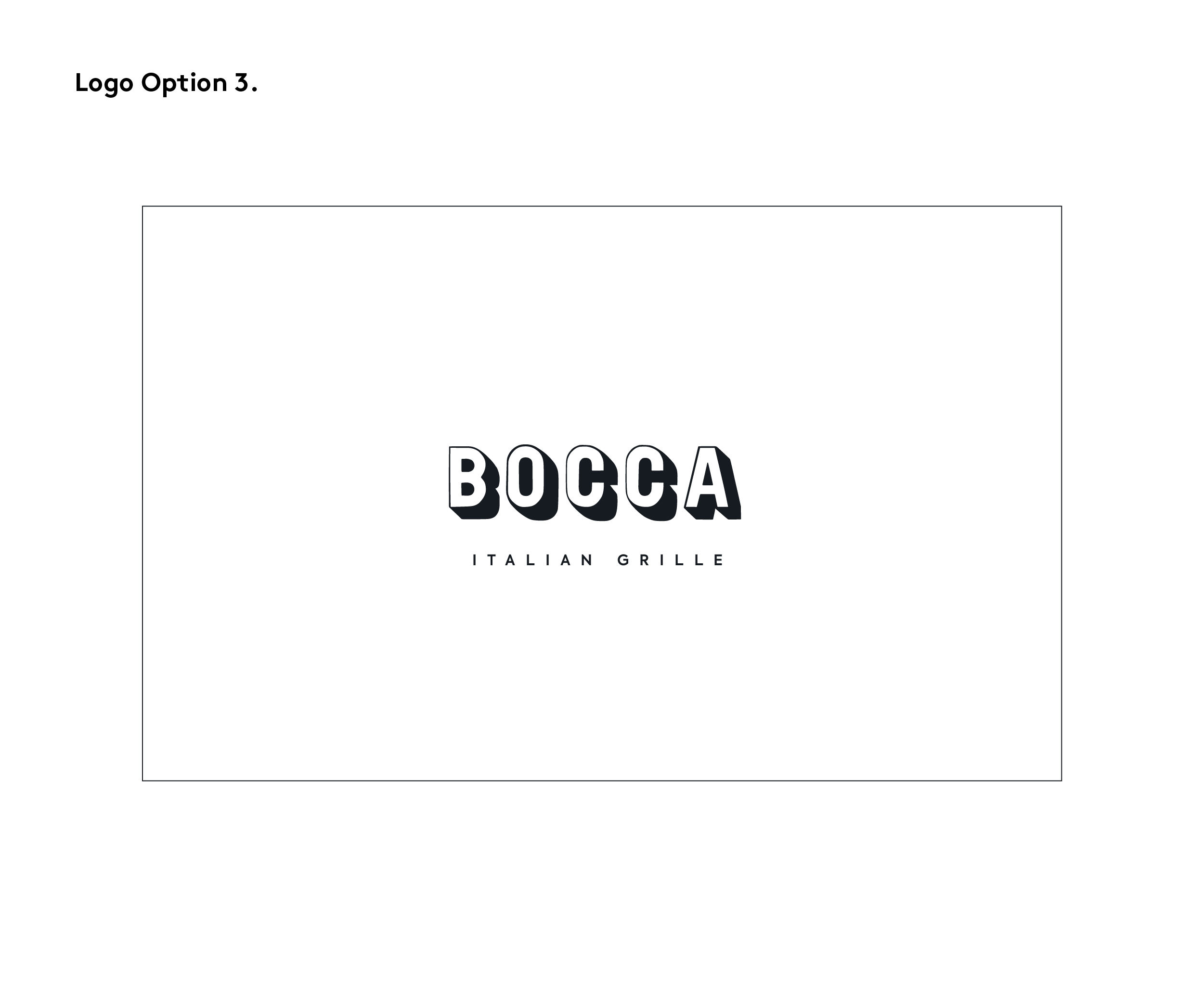 Logo-Design von Ben für Bocca  | Design #28084280