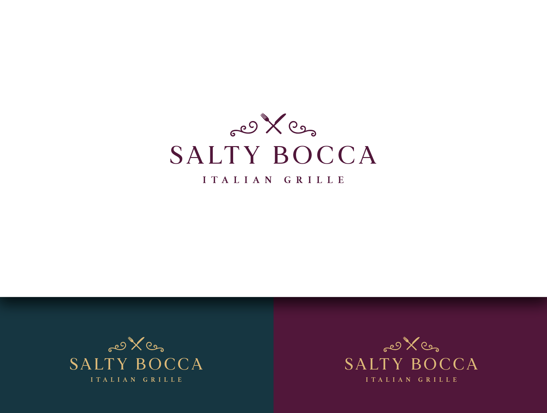 Logo Design by wonderland for Bocca  | Design #28053743