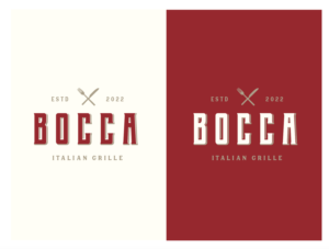 Logo Design by wonderland for Bocca  | Design: #28063623