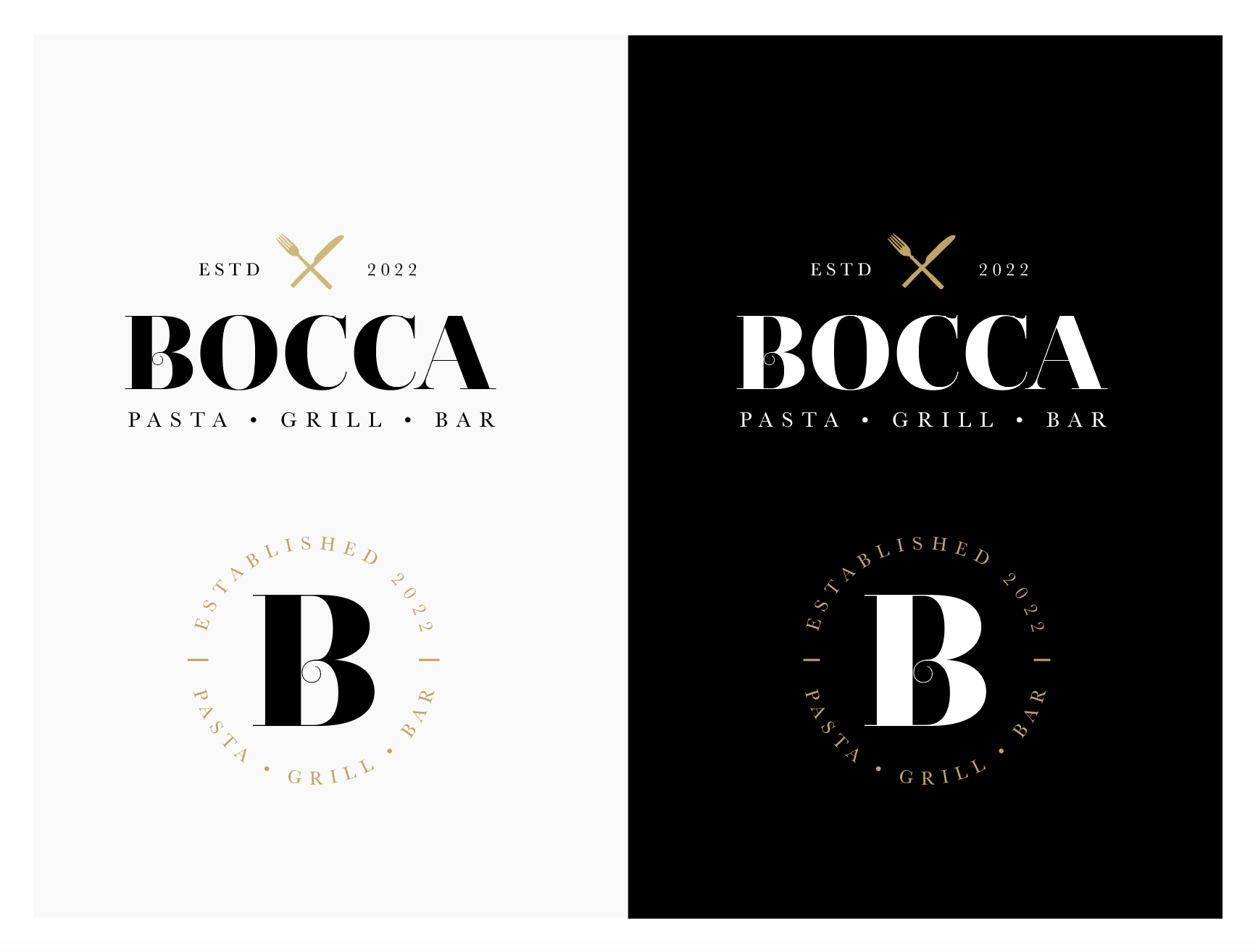 Logo Design by wonderland for Bocca  | Design #28089747