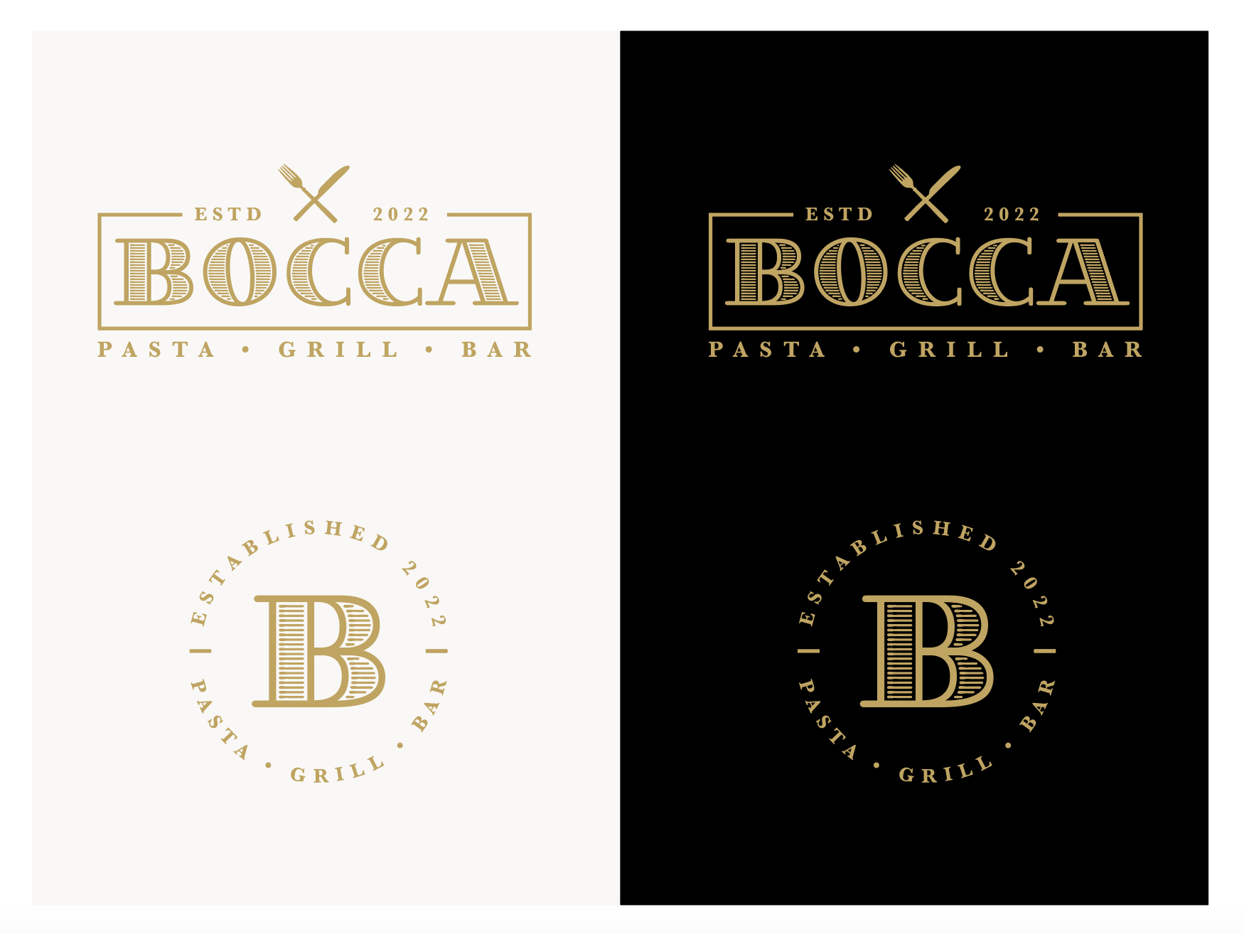 Logo Design by wonderland for Bocca  | Design: #28113302