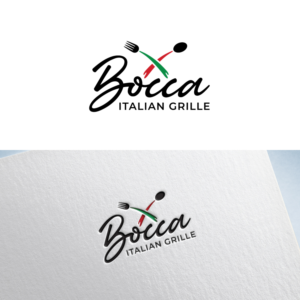 Logo Design by webeezine for Bocca  | Design: #28058445