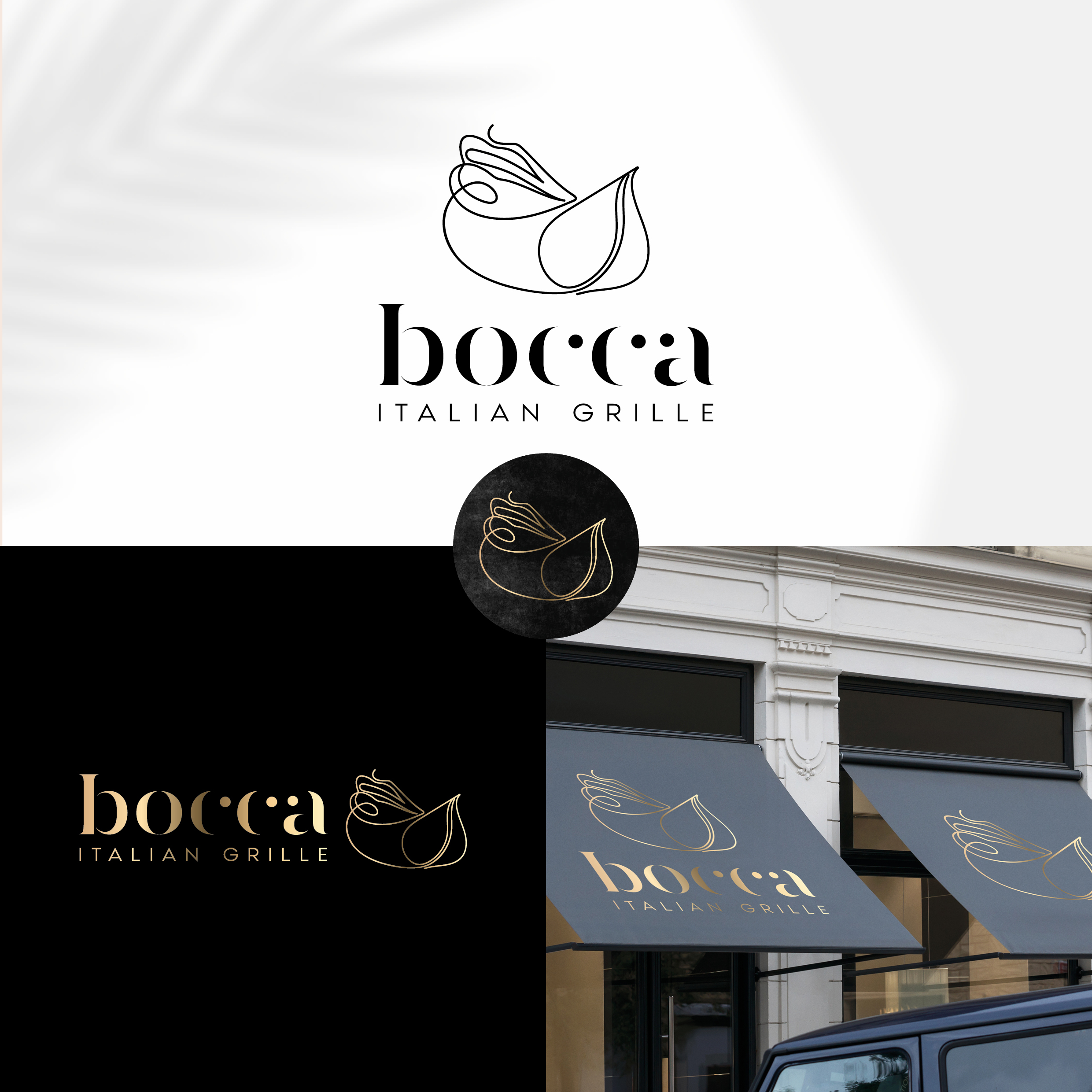 Logo Design by GinSonic for Bocca  | Design #28085501