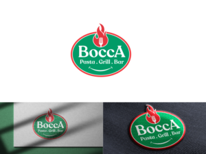 Logo Design by kaatem for Bocca  | Design: #28093971