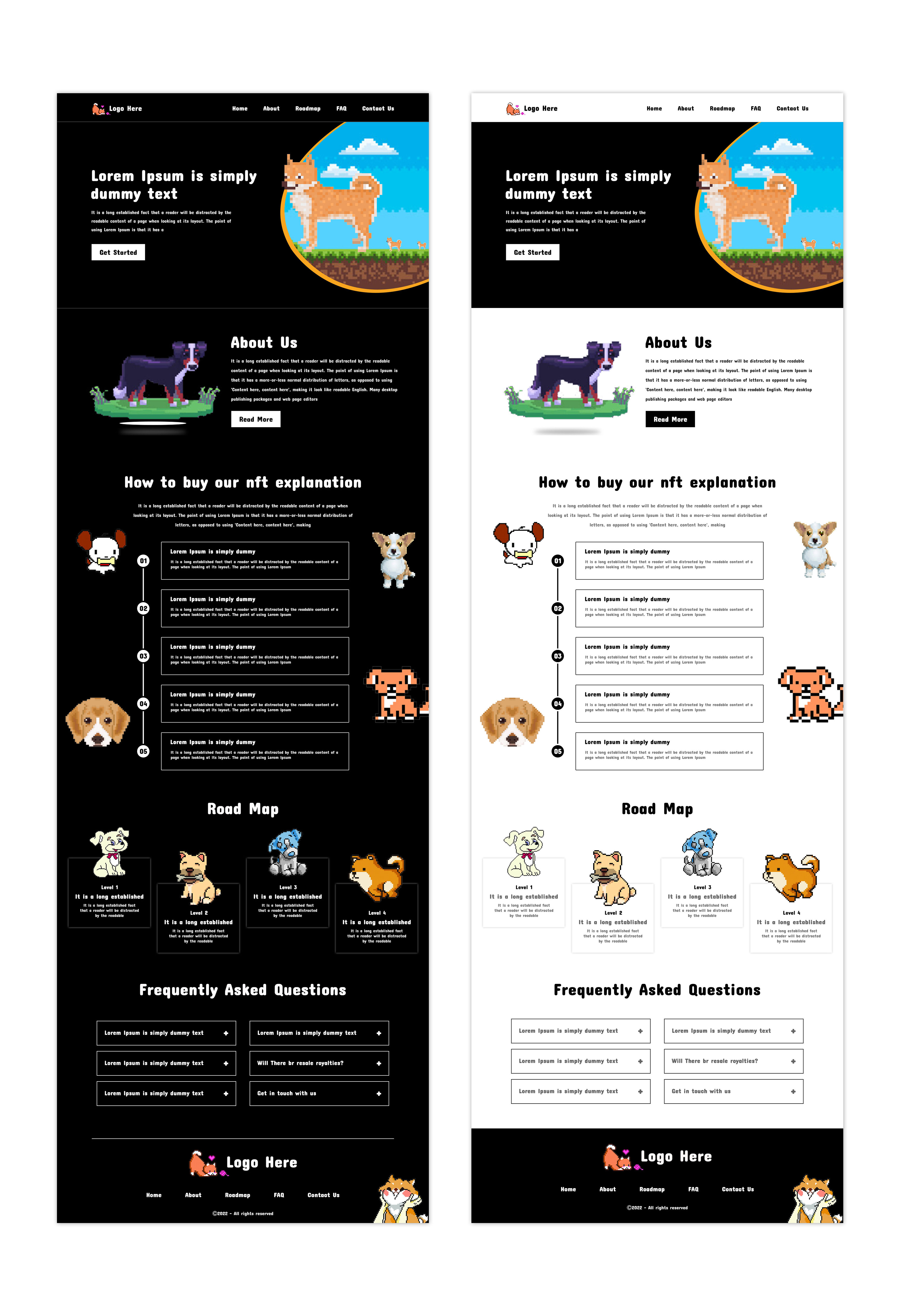 Web Design by MAHABA for this project | Design #28058329