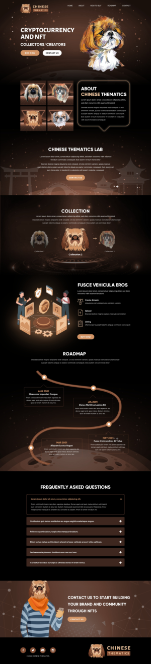 Looking for Web Design for NFT project | Web-Design von Sbss