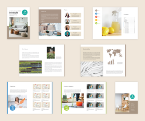 Catalogue Design by Lilie for reinkult GmbH | Design #28084211