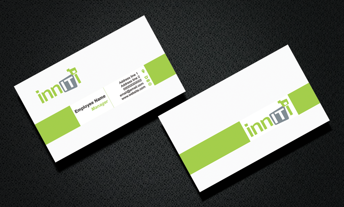 Business Card Design by Challenger for Inniti Pty Ltd | Design #3087660