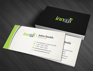 Business Card Design by  Artman for Inniti Pty Ltd | Design #3087197