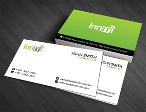 Business Card Design by  Artman for Inniti Pty Ltd | Design: #3087212