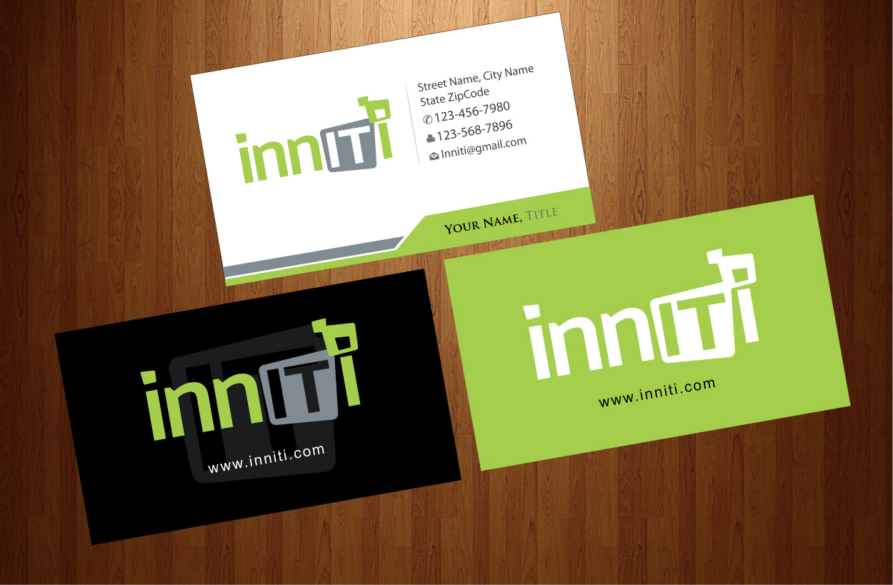 Business Card Design by harmi_199 for Inniti Pty Ltd | Design #3066935