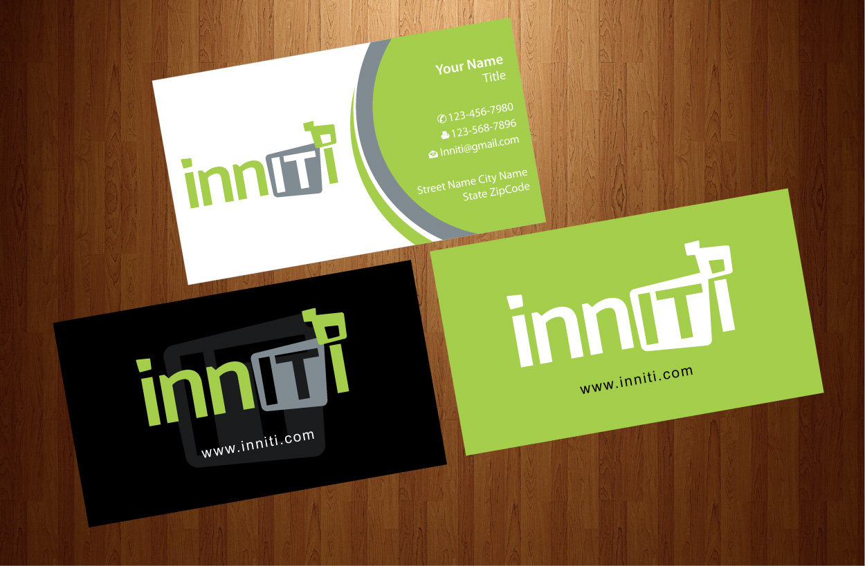 Diseño de Tarjeta de Presentación por harmi_199 para Inniti Pty Ltd | Diseño #3066943
