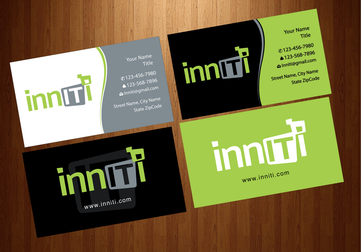 Visitenkarten-Design von HarmiDesigning für Inniti Pty Ltd | Design #3066962