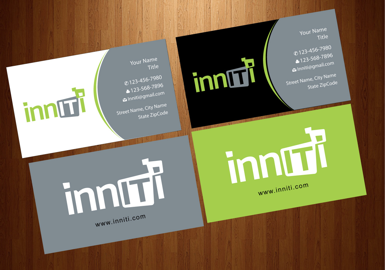 Business Card Design by harmi_199 for Inniti Pty Ltd | Design #3066965