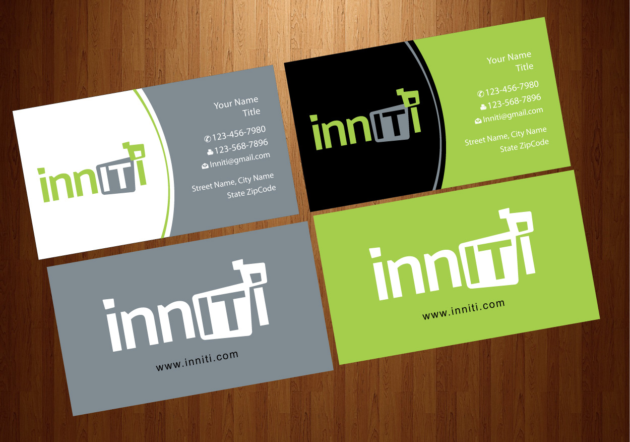 Visitenkarten-Design von HarmiDesigning für Inniti Pty Ltd | Design #3066967