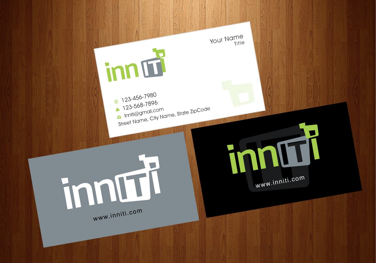 Diseño de Tarjeta de Presentación por harmi_199 para Inniti Pty Ltd | Diseño #3066970