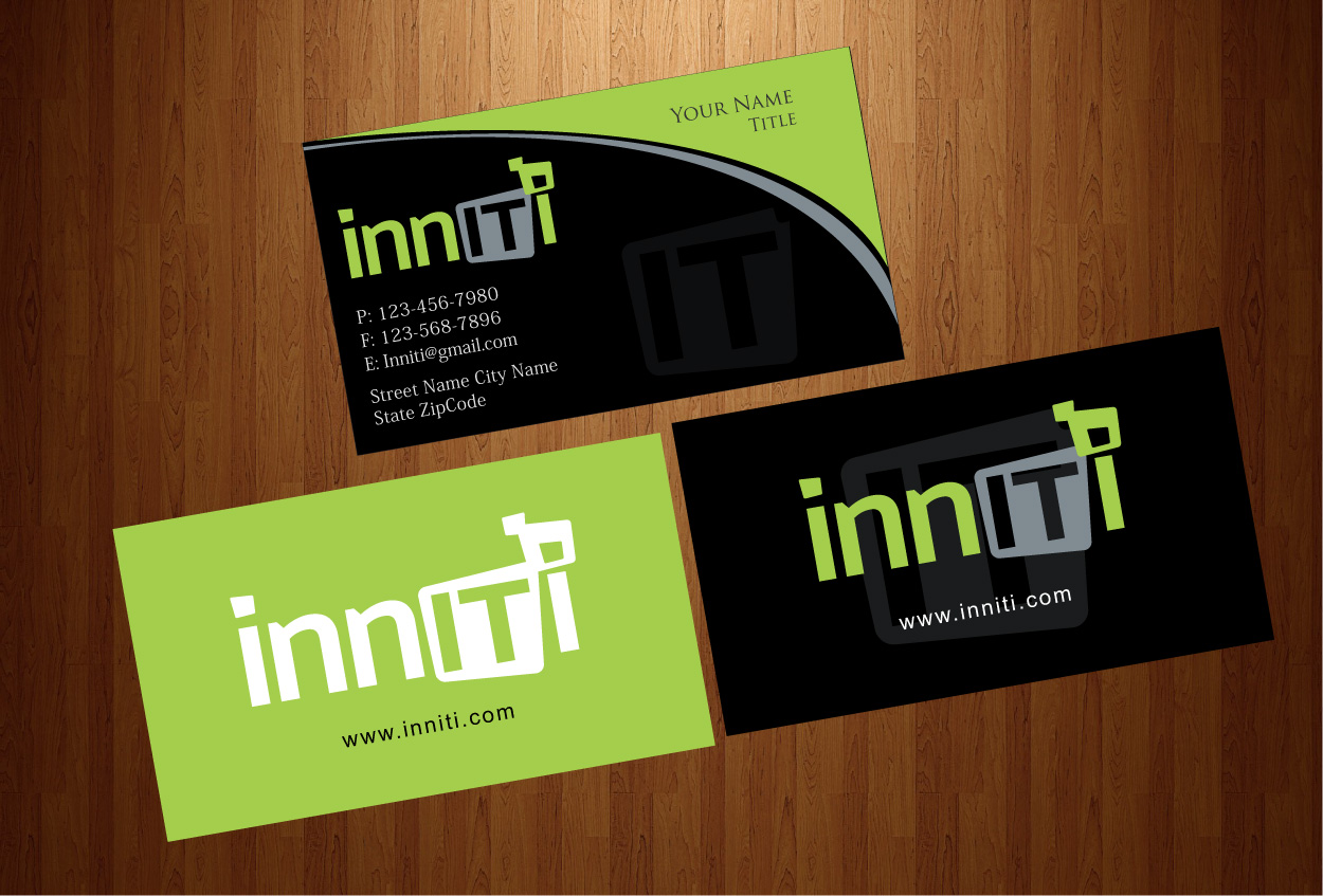 Business Card Design by harmi_199 for Inniti Pty Ltd | Design #3066987