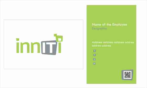 Diseño de Tarjeta de Presentación por thisisit para Inniti Pty Ltd | Diseño #3076489
