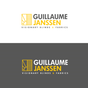Name of the company: Guillaume Janssen and a pay off: visionary blinds & fabrics | Design de Logo par Sujit Banerjee