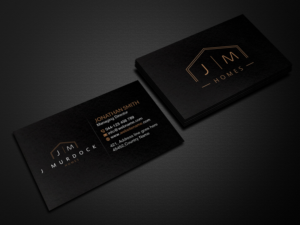 Business Card Design by Creations Box 2015 for J Murdock Homes | Design #28065151