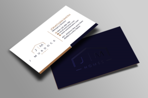 Diseño de Tarjeta de Presentación por Creations Box 2015 para J Murdock Homes | Diseño: #28065157