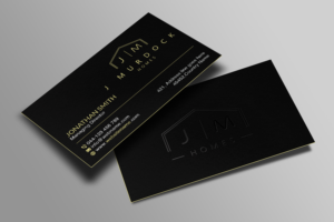 Diseño de Tarjeta de Presentación por Creations Box 2015 para J Murdock Homes | Diseño: #28065162