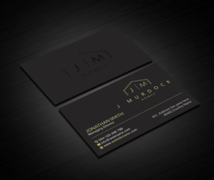 Diseño de Tarjeta de Presentación por Creations Box 2015 para J Murdock Homes | Diseño: #28065165