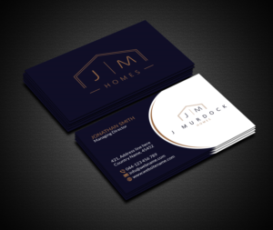 Diseño de Tarjeta de Presentación por Creations Box 2015 para J Murdock Homes | Diseño: #28065170
