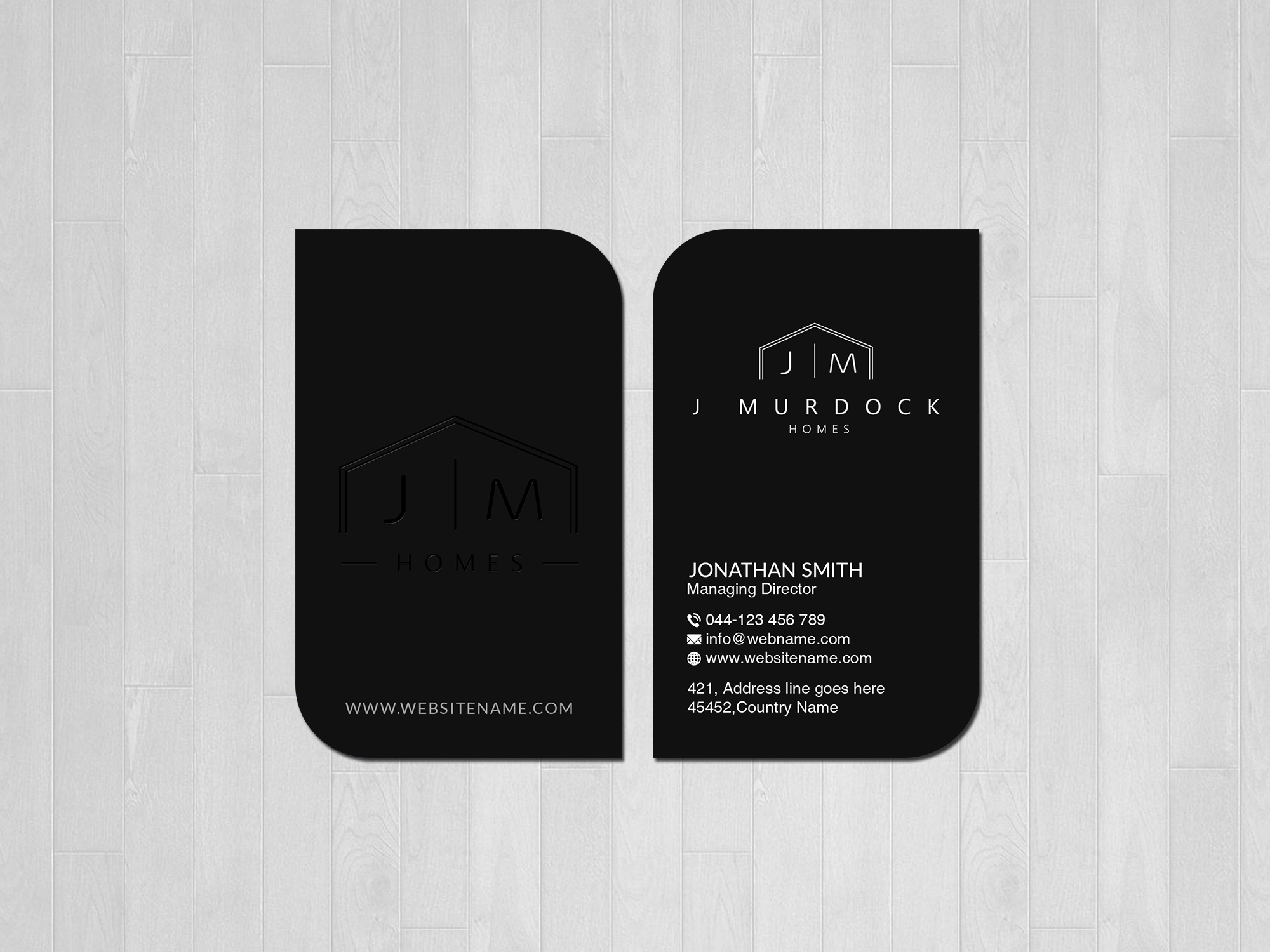 Design de Carte de Visite par Creations Box 2015 pour J Murdock Homes | Design #28065186