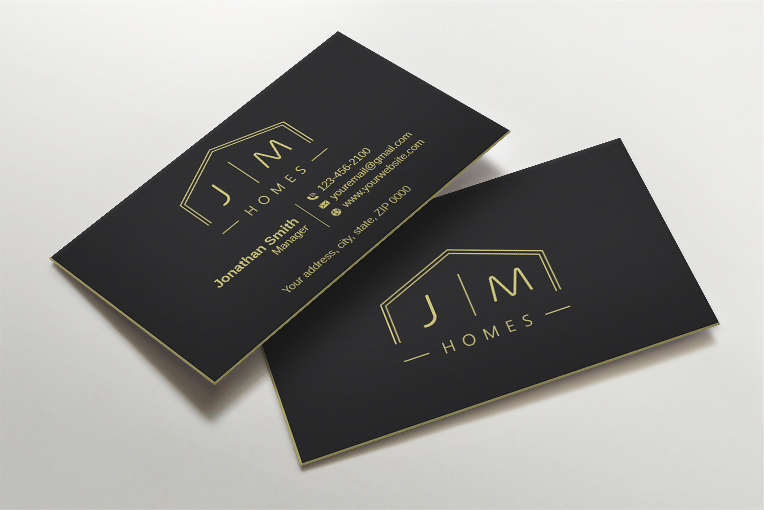 Diseño de Tarjeta de Presentación por LAXMI DESIGNHUB para J Murdock Homes | Diseño #28063836