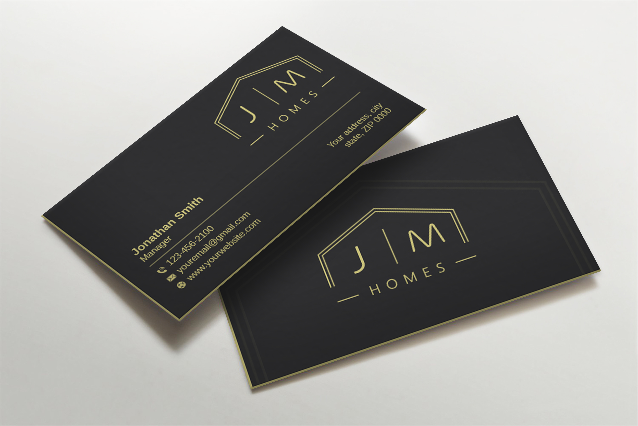 Diseño de Tarjeta de Presentación por LAXMI DESIGNHUB para J Murdock Homes | Diseño #28063839