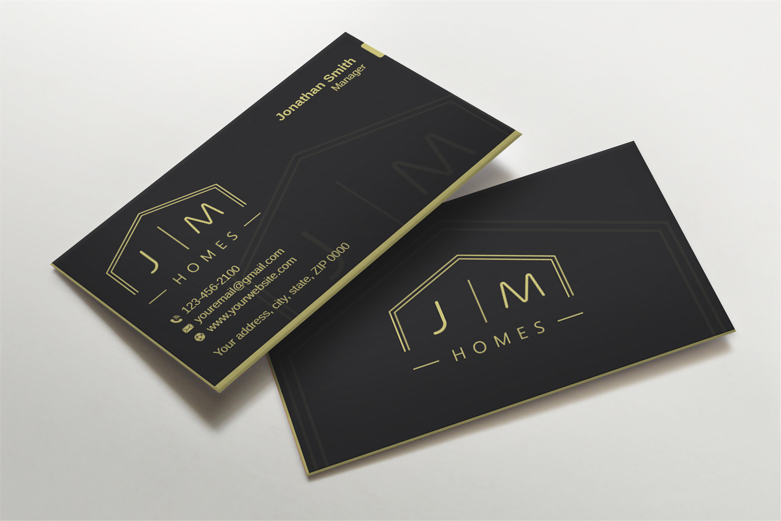 Diseño de Tarjeta de Presentación por LAXMI DESIGNHUB para J Murdock Homes | Diseño #28063851