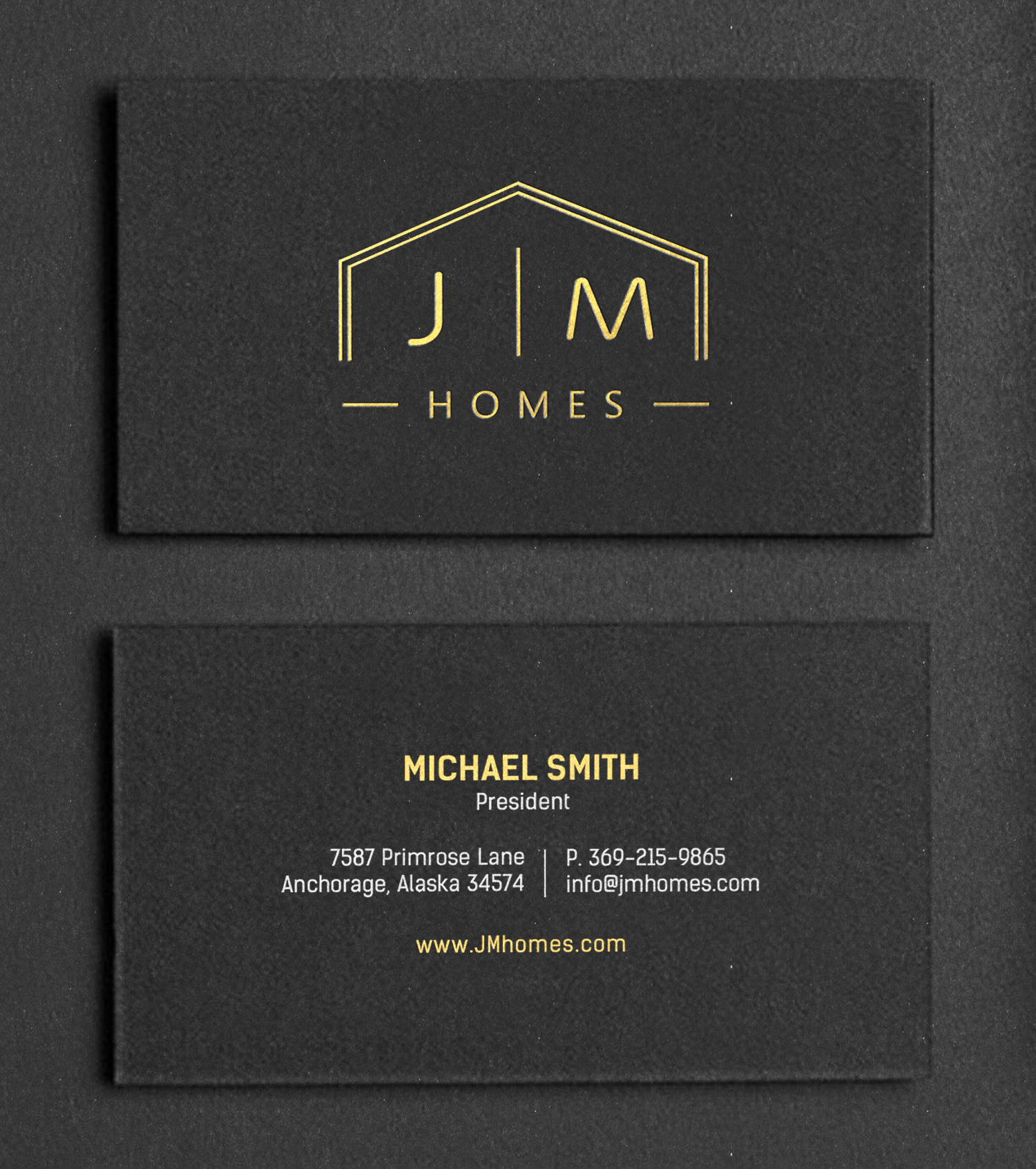 Business Card Design by chandrayaan.creative for J Murdock Homes | Design #28064480