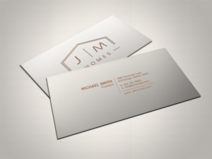Diseño de Tarjeta de Presentación por chandrayaan.creative para J Murdock Homes | Diseño: #28064482