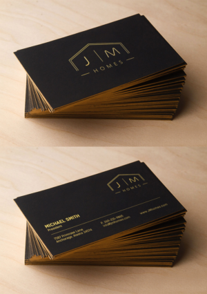 Diseño de Tarjeta de Presentación por chandrayaan.creative para J Murdock Homes | Diseño: #28064483