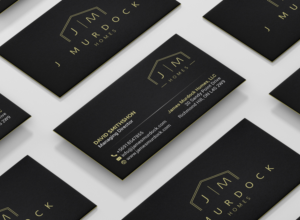 Diseño de Tarjeta de Presentación por R.design para J Murdock Homes | Diseño: #28073584