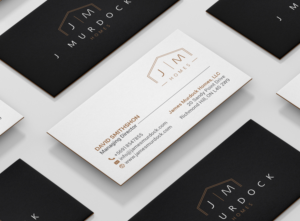 Diseño de Tarjeta de Presentación por R.design para J Murdock Homes | Diseño: #28073590